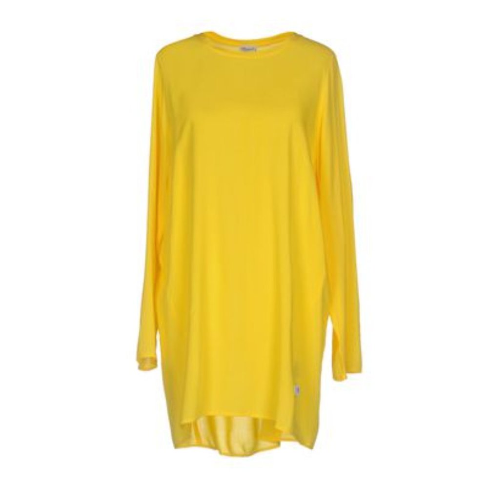 Blugirl Blumarine Beachwear Yellow Dress Cover Up